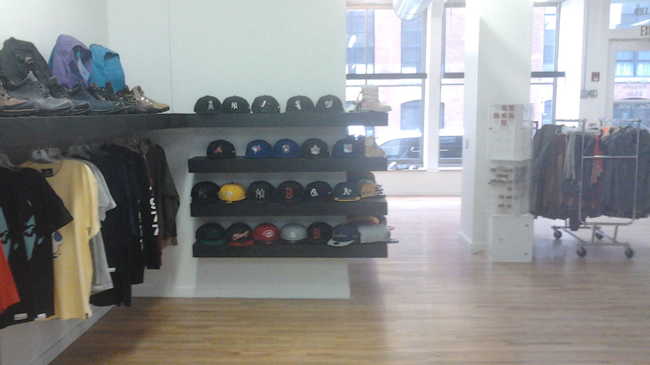 Small Business Renovations store shelves